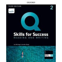Q: Skills for Success 3rd Ed Reading and Writing Level 2 Student Book+ iQ Online