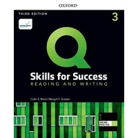 Q: Skills for Success 3rd Ed Reading and Writing Level 3 Student Book+ iQ Online