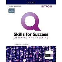 Q: Skills for Success 3rd Ed Listen & Speaking Intro Student Book B + iQ Online