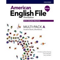 American English File Starter (3/E) Multi-Pack A: SB/WB split + Online Practice