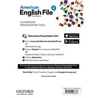 American English File 2 (3/E) Classroom Presentation Tool Access Code Card