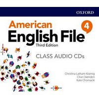 American English File 4 (3/E) Class Audio CDs -5