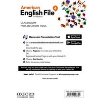 American English File 4 (3/E) Classroom Presentation Tool Access Code Card