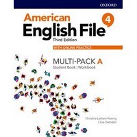 American English File 4 (3/E) Multi-Pack A: SB/WB split with Online Practice