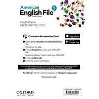 American English File 5 (3/E) Classroom Presentation Tool Access Code Card