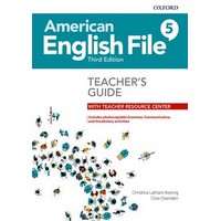 American English File 5 (3/E) Teacher's Guide with Teacher Resource Center
