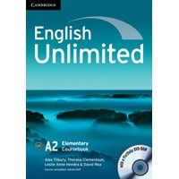 English Unlimited Elementary Coursebook + e-Portfolio