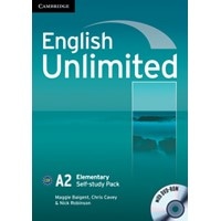 English Unlimited Elementary Self-study Pack (Workbook and DVD-ROM)