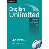 English Unlimited Elementary Teacher's Pack (Teacher's Book + DVD-ROM)