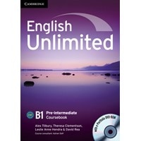 English Unlimited Pre-Intermediate Coursebook + e-Portfolio