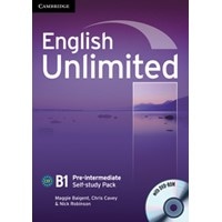 English Unlimited Pre-Intermediate Self-study Pack (Workbook and DVD-ROM)
