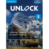 Unlock 2e Listening, Speaking & Critical Thinking 3 SB+Digital Pack