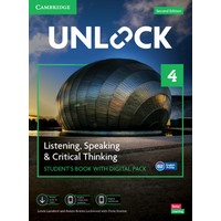 Unlock 2e Listening, Speaking & Critical Thinking 4 SB+Digi Pack