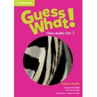 Guess What! American English Level 5 Class Audio CDs (3)