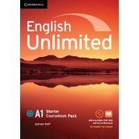 English Unlimited Starter Coursebook with e-Portfolio and Online Workbook Pack