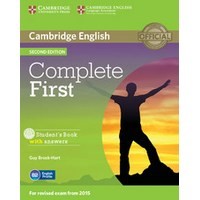 Complete First 2nd Ed Student's Book with answers with CD-ROM
