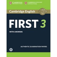 Cambridge English First 3 SB+keys+Audio