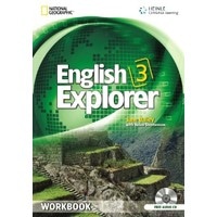 English Explorer 3 Workbook + Workbook Audio CD