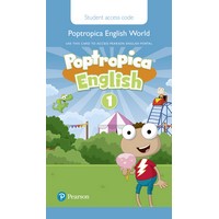 Poptropica English 1 Student Portal Access Card