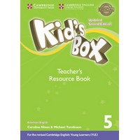 Kid's Box Ame (Updated 2/E) 5 Teacher's Resource Book with Online Audio
