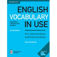 English Vocabulary in Use Pre-Inter&Inter (4/E) SB+Key+e-Book