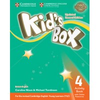 Kid's Box (Updated 2/E) 4 Activity Book with Online Resources