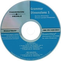 Grammar Dimensions 1 (4/E) Assessment CD-ROM + ExamView Pro
