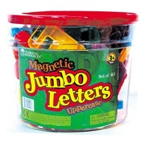Jumbo Magnetic Uppercase Letters (LER0450)