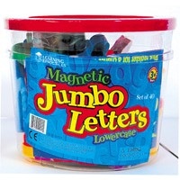 Jumbo Magnetic Lowercase Letters (LER0451)