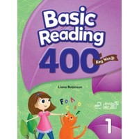 Basic Reading 400 Key Words 1 Student Book with Audio QR Code