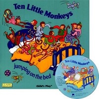 Ten Little Monkeys Jumping on the Bed PB+CD Saypen Edition (JY)