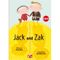 mpi 『ﾘｽﾞﾑとうたでたのしむえほんｼﾘｰｽﾞ』 Jack and Zak Book + CD (2677)