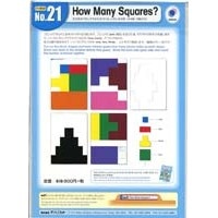 Blue/No.21 How Many Squares?