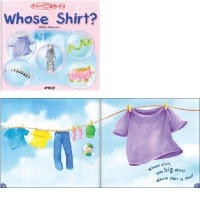 ﾁｬﾝﾂde 絵本 Vol. 2 Whose Shirt? (CD付)
