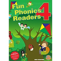 Fun Phonics Readers 4 Book + Online Audio