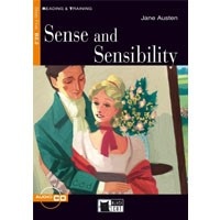 Black Cat Reading & Training 5 Sense & Sensibility Book with audio
