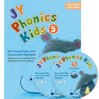 NEW JY Phonics Kids 5 SB+CD