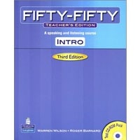Fifty-Fifty Intro (3/E) Teacher's Edition + CD-ROM